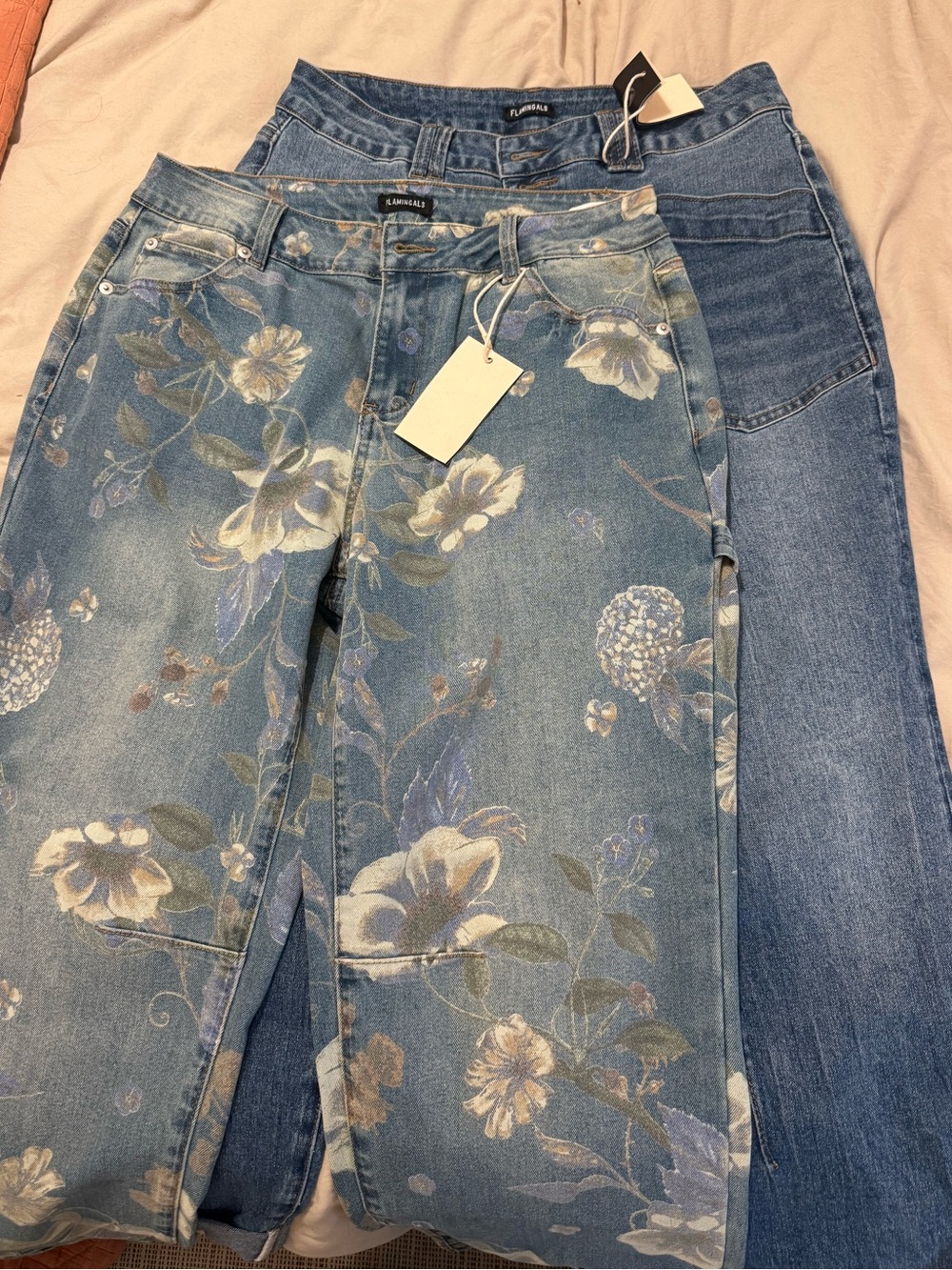 Flamingals bundle of two jeans - Large